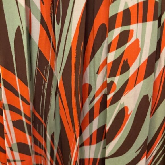 Ramy Brook Silk Palm Leaf Print Dress, Sz 8, $495 - Picture 8 of 11